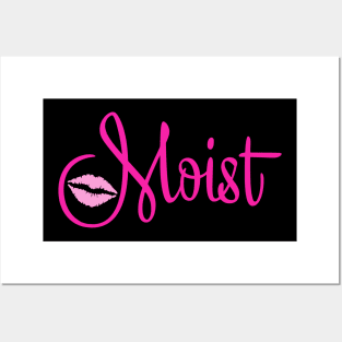 Moist T Pink Logo Posters and Art